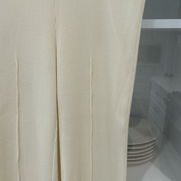 DONNI. Rib Kick Flare Women's Pants size Small - Picture 4 of 5